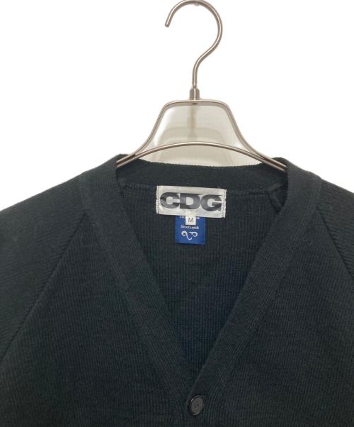CDG（シーディージー）CDG (シーディージー) カーディガン ブラック サイズ:Mの古着・服飾アイテム