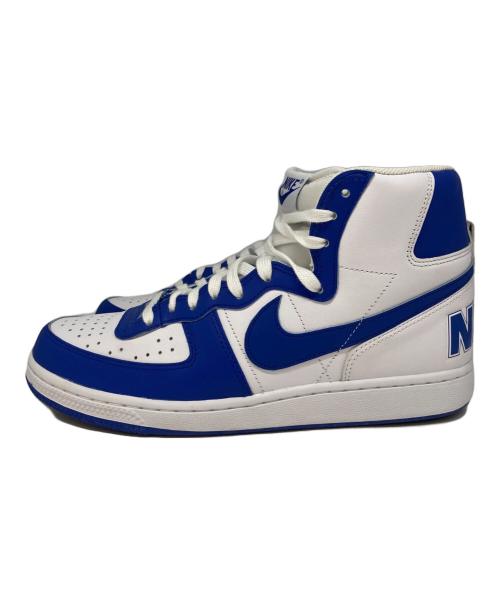 NIKE（ナイキ）NIKE (ナイキ) ハイカットスニーカー ブルー×ホワイト サイズ:US9.5の古着・服飾アイテム