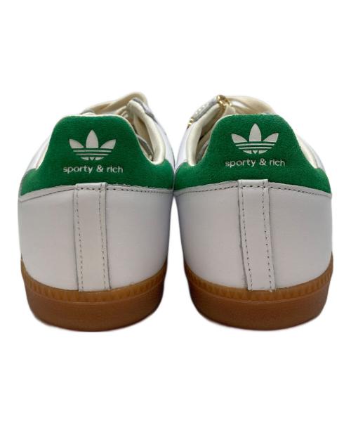 adidas（アディダス）adidas (アディダス) Sporty & Rich (スポーティーアンドリッチ) コラボ サンバ OG グリーン サイズ:US9.5の古着・服飾アイテム