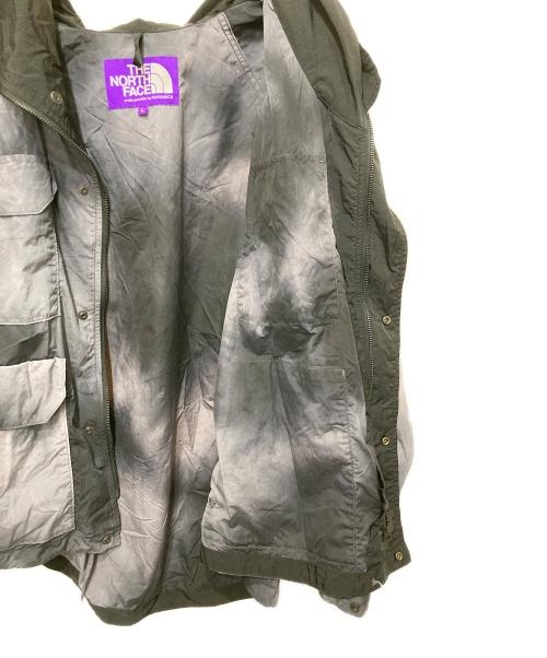 THE NORTHFACE PURPLELABEL（ザ・ノースフェイス パープルレーベル）THE NORTHFACE PURPLELABEL (ザ・ノースフェイス パープルレーベル) Uneven Dyed Field Mountain Parka グレー サイズ:Lの古着・服飾アイテム