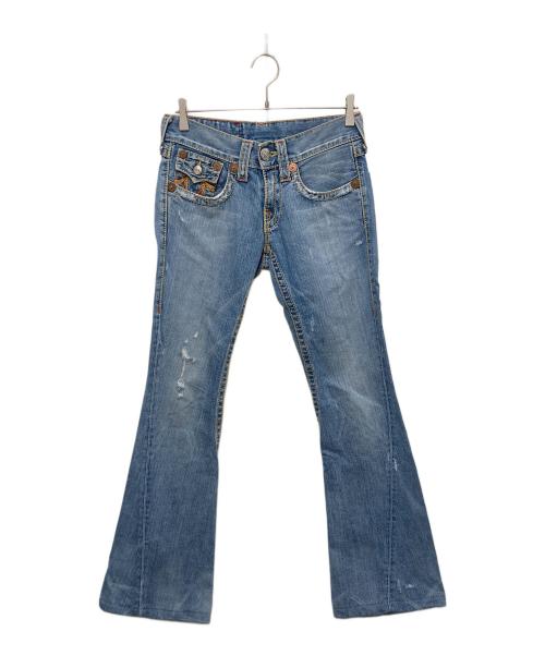 TRUE RELIGION（トゥルー レリジョン）TRUE RELIGION (トゥルー レリジョン) フレアデニムパンツ インディゴ サイズ:W33(83.5cm)の古着・服飾アイテム