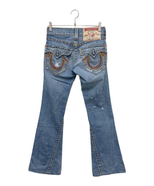 TRUE RELIGION（トゥルー レリジョン）TRUE RELIGION (トゥルー レリジョン) フレアデニムパンツ インディゴ サイズ:W33(83.5cm)の古着・服飾アイテム
