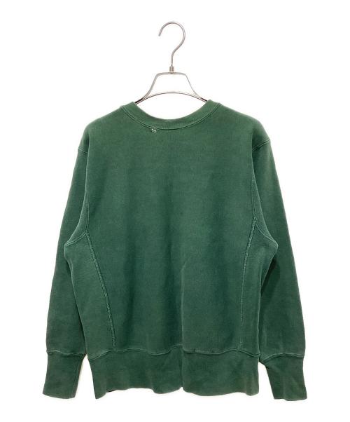 Champion REVERSE WEAVE（チャンピオン リバース ウィーブ）Champion REVERSE WEAVE (チャンピオン リバース ウィーブ) 70’s リバースウィーブスウェット グリーン サイズ:Sの古着・服飾アイテム