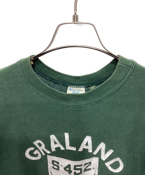 Champion REVERSE WEAVE（チャンピオン リバース ウィーブ）Champion REVERSE WEAVE (チャンピオン リバース ウィーブ) 70’s リバースウィーブスウェット グリーン サイズ:Sの古着・服飾アイテム