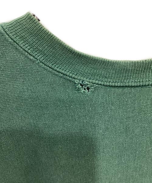 Champion REVERSE WEAVE（チャンピオン リバース ウィーブ）Champion REVERSE WEAVE (チャンピオン リバース ウィーブ) 70’s リバースウィーブスウェット グリーン サイズ:Sの古着・服飾アイテム