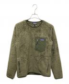 Patagoniaパタゴニア）の古着「Los Gatos Fleece Crew」｜カーキ