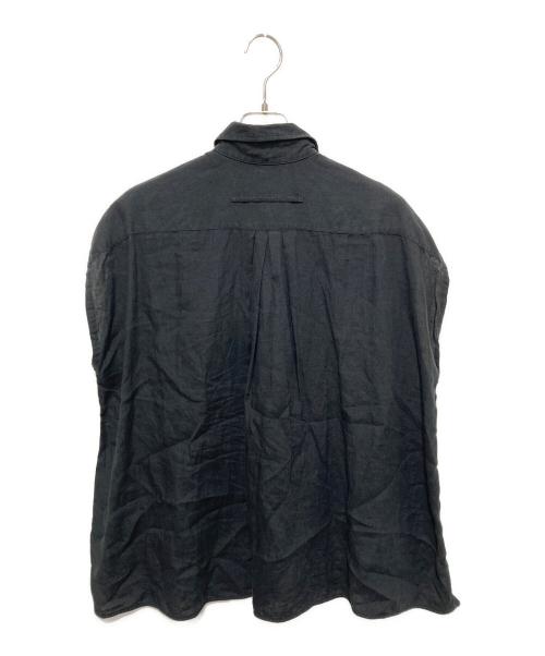 ticca（ティッカ）TICCA (ティッカ) フレンチスリーブシャツ ブラック サイズ:FREEの古着・服飾アイテム