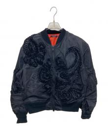 TAAKK（ターク）の古着「26SS MA-1 Blouson」｜ブラック