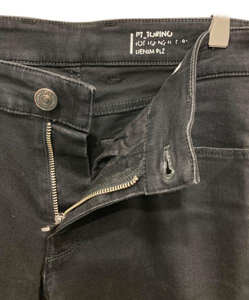PT TORINO（ピーティートリノ）PT TORINO (ピーティートリノ) スキニーデニムパンツ ブラック サイズ:30の古着・服飾アイテム