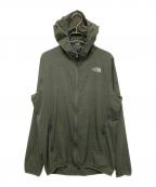 THE NORTH FACEザ ノース フェイス）の古着「ノベルティースワローテイルベントフーディ」｜グリーン