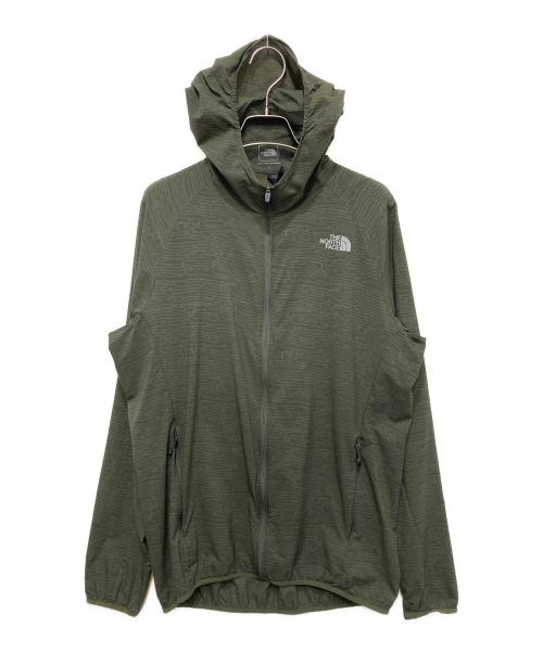 THE NORTH FACE（ザ ノース フェイス）THE NORTH FACE (ザ ノース フェイス) ノベルティースワローテイルベントフーディ グリーン サイズ:Ⅼの古着・服飾アイテム