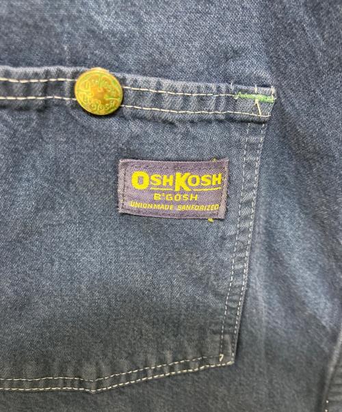 OSH KOSH（オシュコシュ）OSH KOSH (オシュコシュ) 80’s カバーオール ネイビー サイズ:44の古着・服飾アイテム