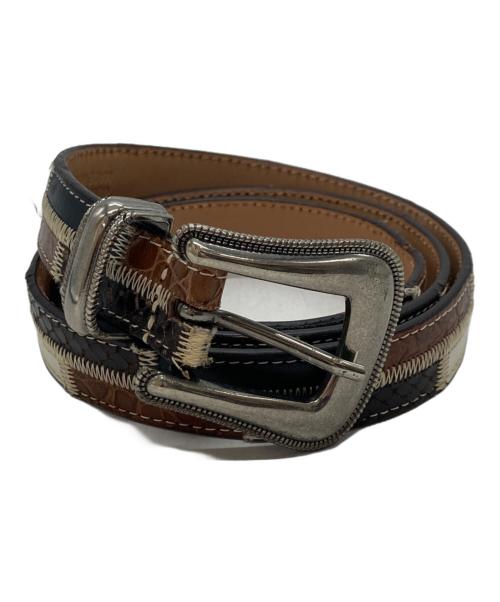 SUPREME（シュプリーム）SUPREME (シュプリーム) Patchwork Ranger Belt/パッチワークレンジャーベルト ブラウン サイズ:L/XLの古着・服飾アイテム