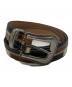 SUPREME（シュプリーム）の古着「Patchwork Ranger Belt/パッチワークレンジャーベルト」｜ブラウン