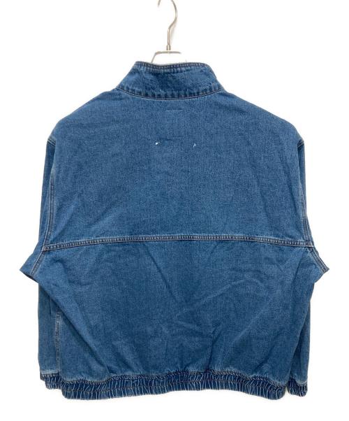 Adam et Rope（アダム エ ロペ）Adam et Rope (アダム エ ロペ) ブリーチデニム ボマージャケット インディゴ サイズ:Lの古着・服飾アイテム