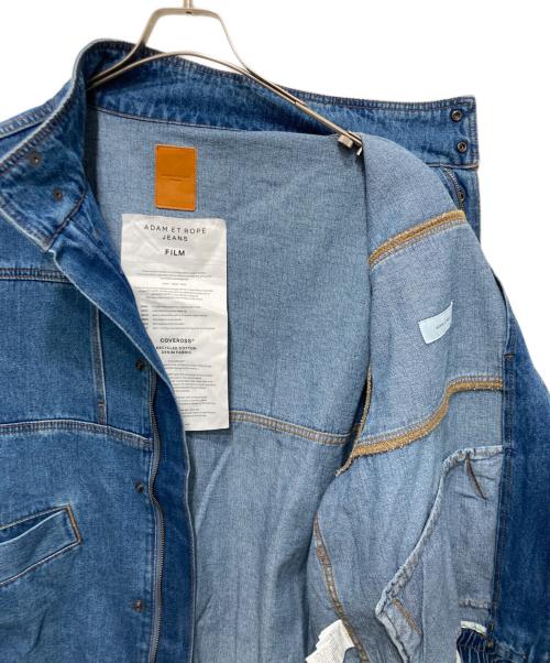Adam et Rope（アダム エ ロペ）Adam et Rope (アダム エ ロペ) ブリーチデニム ボマージャケット インディゴ サイズ:Lの古着・服飾アイテム