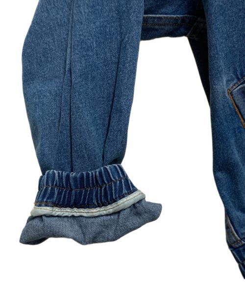 Adam et Rope（アダム エ ロペ）Adam et Rope (アダム エ ロペ) ブリーチデニム ボマージャケット インディゴ サイズ:Lの古着・服飾アイテム