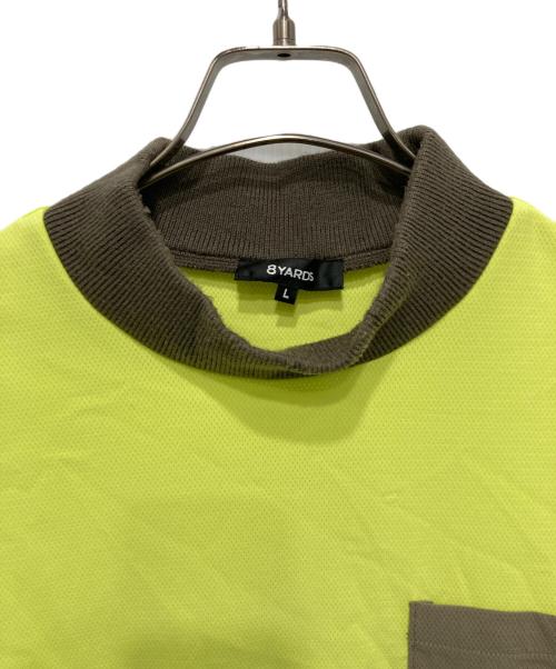 8YARDS（ハチヤーズ）8YARDS (ハチヤーズ) 半袖Tシャツ グリーン サイズ:Lの古着・服飾アイテム
