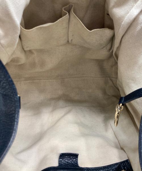 GUCCI（グッチ）GUCCI (グッチ) ソーホー セラリウス トートバッグ ブラックの古着・服飾アイテム