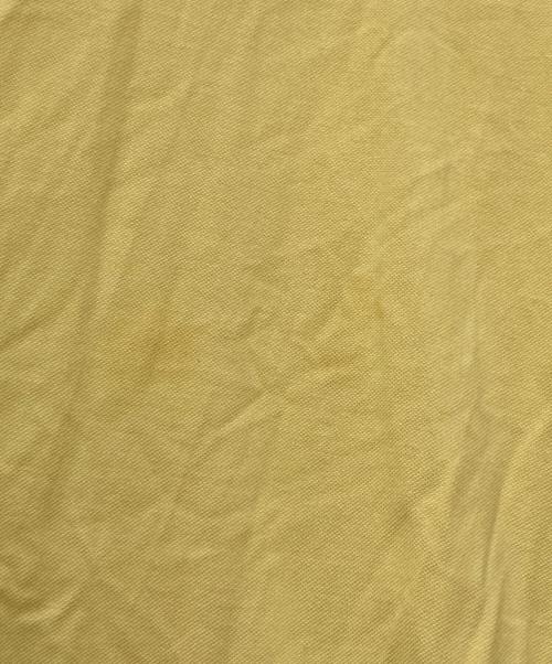 LACOSTE（ラコステ）LACOSTE (ラコステ) 斜めボタンポロドレス イエロー サイズ:34の古着・服飾アイテム