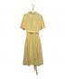 LACOSTE (ラコステ) 斜めボタンポロドレス イエロー サイズ:34：7000円
