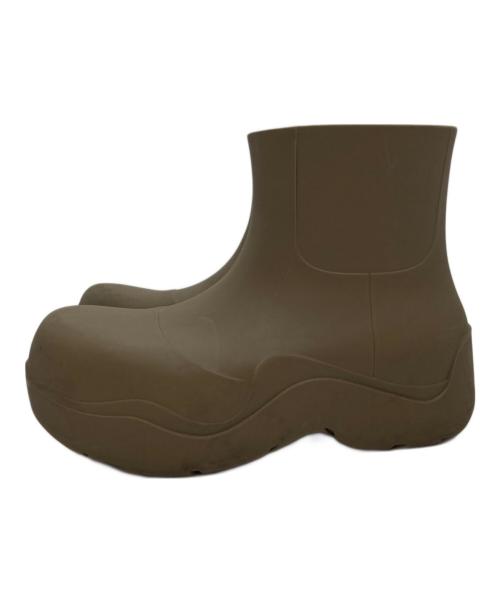 BOTTEGA VENETA（ボッテガベネタ）BOTTEGA VENETA (ボッテガベネタ) パドルブーツ ブラウン サイズ:35の古着・服飾アイテム