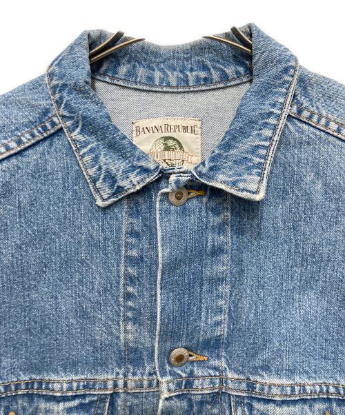 BANANA REPUBLIC（バナナリパブリック）BANANA REPUBLIC (バナナリパブリック) デニムジャケット ブルー サイズ:Mの古着・服飾アイテム