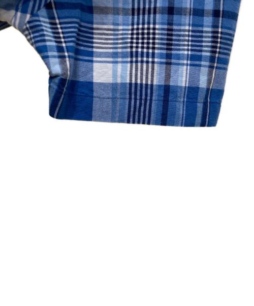POLO RALPH LAUREN（ポロ・ラルフローレン）POLO RALPH LAUREN (ポロ・ラルフローレン) 半袖チェックシャツ ブルー サイズ:Sの古着・服飾アイテム