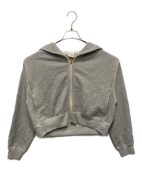ORCIVAL（オーシバル）ORCIVAL (オーシバル) セーラーカラー ジップアップ パーカー グレー サイズ:2の古着・服飾アイテム