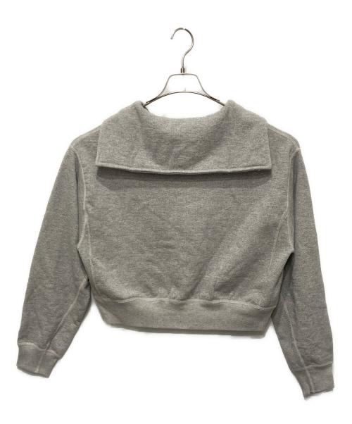 ORCIVAL（オーシバル）ORCIVAL (オーシバル) セーラーカラー ジップアップ パーカー グレー サイズ:2の古着・服飾アイテム