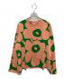 marimekko（マリメッコ）の古着「ウニッコプリントカットソー」｜オレンジ×グリーン
