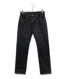 LEVI'S PReMIUM（リーバイス プレミアム）の古着「501® ORIGINAL ジーンズ ブラック」｜ブラック