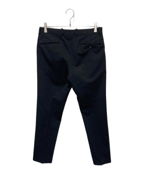 JIL SANDER（ジルサンダー）JIL SANDER (ジルサンダー) ウールブレンドスラックス ブラック サイズ:44の古着・服飾アイテム