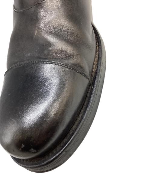 Salvatore Ferragamo（サルヴァトーレ フェラガモ）Salvatore Ferragamo (サルヴァトーレ フェラガモ) サイドジップブーツ ブラウン サイズ:7 1/2の古着・服飾アイテム
