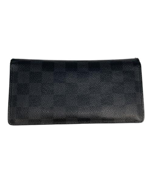 LOUIS VUITTON（ルイ ヴィトン）LOUIS VUITTON (ルイ ヴィトン) 長財布 ブラックの古着・服飾アイテム