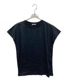 DEUXIEME CLASSE（ドゥーズィエム クラス）の古着「CELERI フレンチスリーブTシャツ」｜ブラック