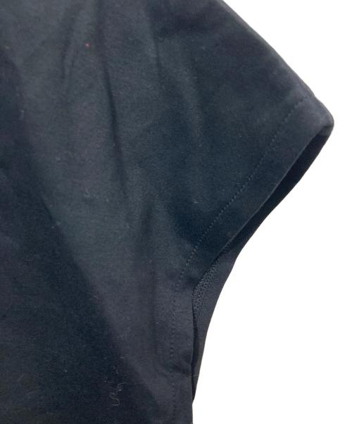 DEUXIEME CLASSE（ドゥーズィエム クラス）Deuxieme Classe (ドゥーズィエム クラス) CELERI フレンチスリーブTシャツ ブラック サイズ:FREEの古着・服飾アイテム