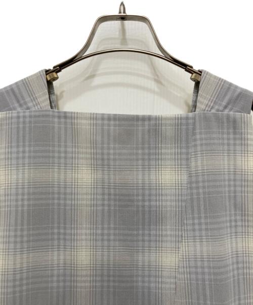 emmi（エミ）emmi (エミ) オンブレーチェックワンピース ブルーの古着・服飾アイテム