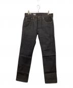 LEVI'S PReMIUMリーバイス プレミアム）の古着「PREMIUM BLACK 501デニムパンツ」｜ブラック