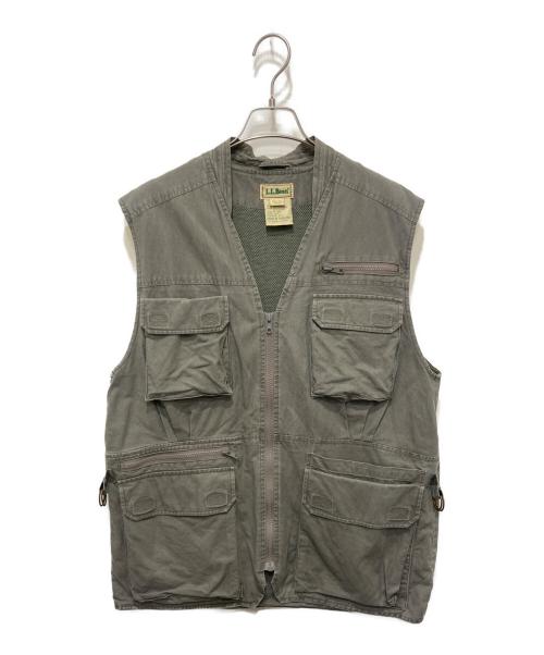 L.L.Bean（エルエルビーン）L.L.Bean (エルエルビーン) ハンティングベスト ベージュ サイズ:REG-MEDIUMの古着・服飾アイテム
