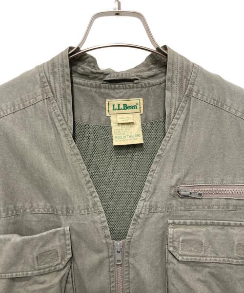 L.L.Bean（エルエルビーン）L.L.Bean (エルエルビーン) ハンティングベスト ベージュ サイズ:REG-MEDIUMの古着・服飾アイテム
