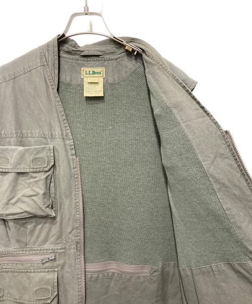 L.L.Bean（エルエルビーン）L.L.Bean (エルエルビーン) ハンティングベスト ベージュ サイズ:REG-MEDIUMの古着・服飾アイテム