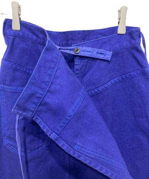 TOGA PULLA（トーガ プルラ）TOGA PULLA (トーガ プルラ) デニムラップスカート パープル サイズ:34の古着・服飾アイテム