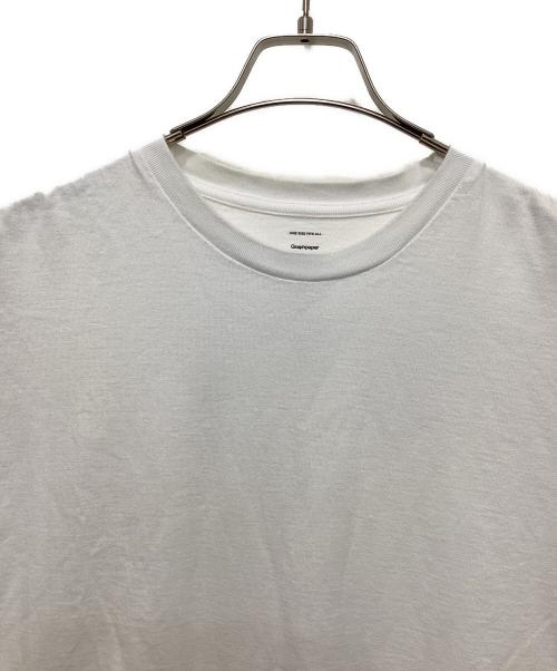 Graphpaper（グラフペーパー）Graphpaper (グラフペーパー) オーバーサイズクルーネックTシャツ ホワイト サイズ:1の古着・服飾アイテム
