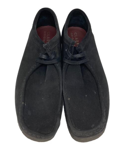 CLARKS（クラークス）CLARKS (クラークス) ワラビースエードシューズ ブラック サイズ:UK10の古着・服飾アイテム