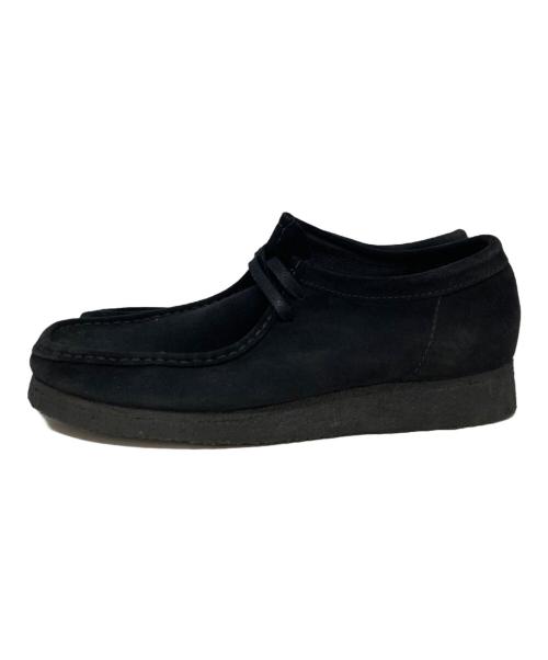 CLARKS（クラークス）CLARKS (クラークス) ワラビースエードシューズ ブラック サイズ:UK10の古着・服飾アイテム