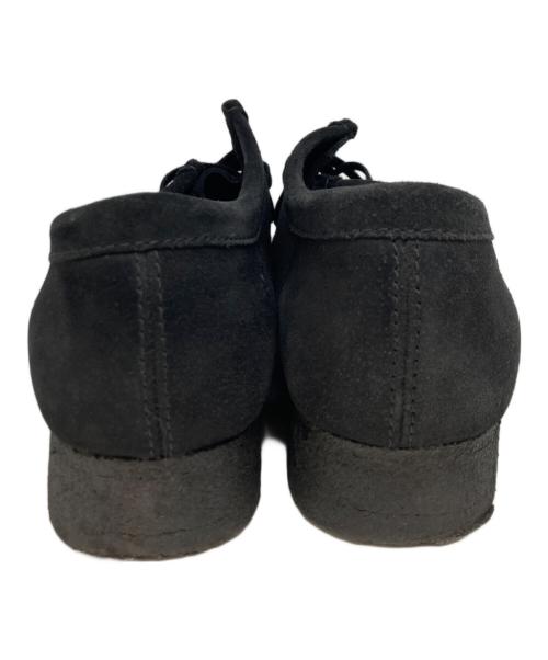 CLARKS（クラークス）CLARKS (クラークス) ワラビースエードシューズ ブラック サイズ:UK10の古着・服飾アイテム