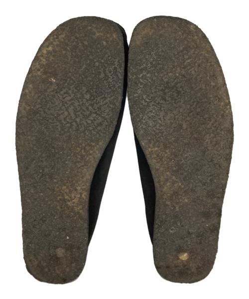 CLARKS（クラークス）CLARKS (クラークス) ワラビースエードシューズ ブラック サイズ:UK10の古着・服飾アイテム