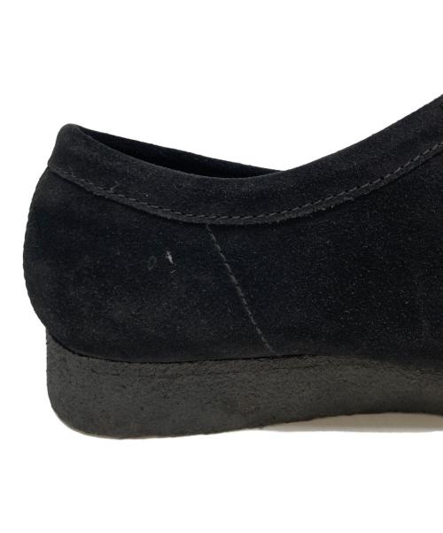 CLARKS（クラークス）CLARKS (クラークス) ワラビースエードシューズ ブラック サイズ:UK10の古着・服飾アイテム