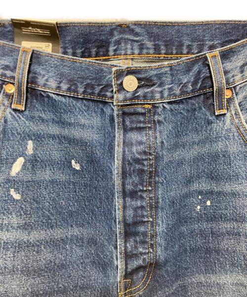 LEVI'S PReMIUM（リーバイス プレミアム）LEVI'S PReMIUM (リーバイス プレミアム) JOURNAL STANDARD relume (ジャーナルスタンダード レリューム) 別注501ペイント加工デニムパンツ インディゴ サイズ:W40　L26の古着・服飾アイテム